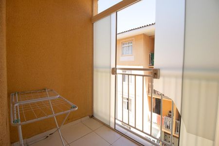 Varanda da Sala de apartamento para alugar com 2 quartos, 48m² em Campo de Santana, Curitiba