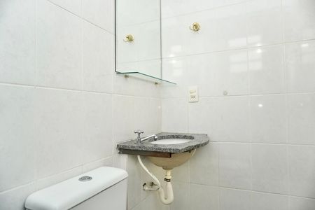 Banheiro da Suíte de apartamento para alugar com 3 quartos, 75m² em Silveira, Belo Horizonte