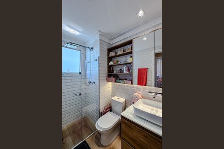 Banheiro de apartamento para alugar com 3 quartos, 87m² em Água Rasa, São Paulo