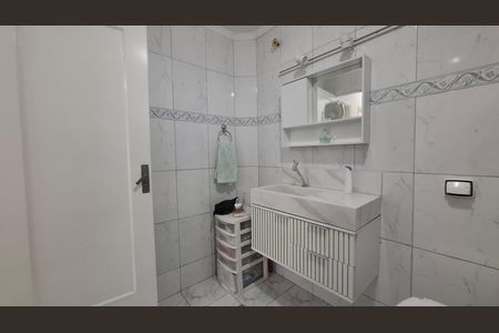 Banheiro de apartamento à venda com 2 quartos, 116m² em Centro, Santo André