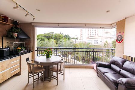 Varanda de apartamento à venda com 4 quartos, 155m² em Vila Mafra, São Paulo