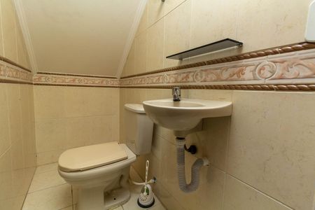 Lavabo de casa de condomínio para alugar com 3 quartos, 158m² em Vila Lais, São Paulo