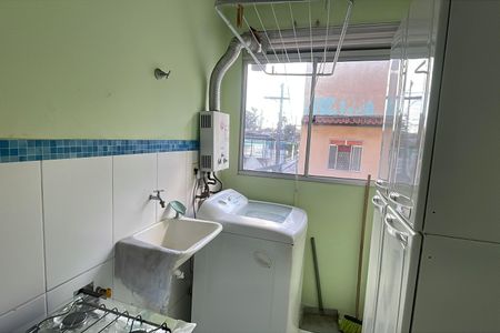 Cozinha de apartamento para alugar com 2 quartos, 70m² em Jardim Primavera, Duque de Caxias