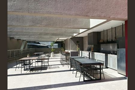 Churrasqueira de kitnet/studio à venda com 1 quarto, 24m² em Pinheiros, São Paulo