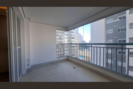 Varanda gourmet de apartamento para alugar com 3 quartos, 123m² em Vila Assunção, Santo André