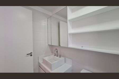 Banheiro Quarto 3 Suíte de apartamento para alugar com 3 quartos, 123m² em Vila Assunção, Santo André