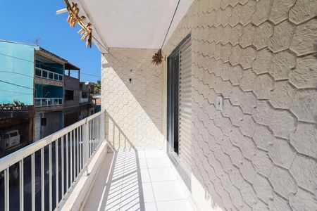 Varanda do Quarto 1 de casa para alugar com 2 quartos, 55m² em Vila Chuca, São Paulo