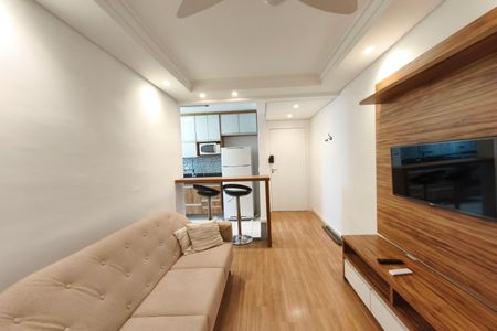 Sala de apartamento à venda com 2 quartos, 45m² em Loteamento Parque São Martinho, Campinas