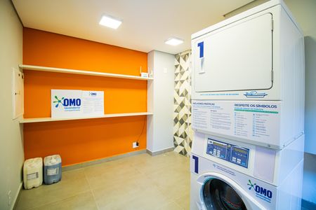 Apartamento para alugar com 28m², 1 quarto e sem vaga Apartamento para alugar com 28m², 1 quarto e sem vagaÁrea comum - Lavanderia