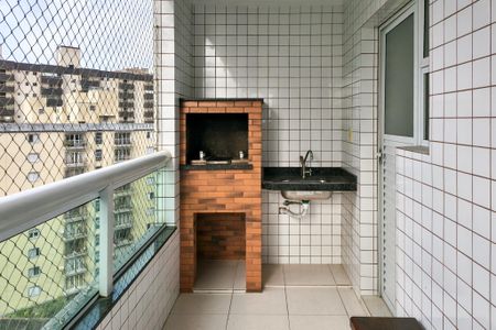 Sacada  de apartamento para alugar com 2 quartos, 79m² em Vila Caiçara, Praia Grande