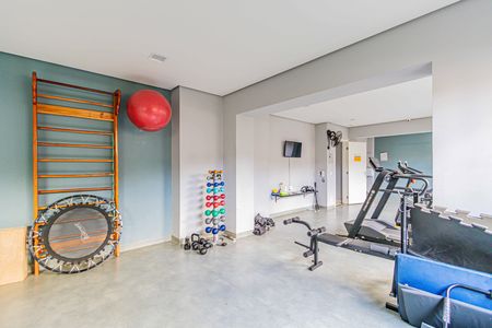 Apartamento para alugar com 31m², 1 quarto e sem vaga Apartamento para alugar com 31m², 1 quarto e sem vagaAcademia