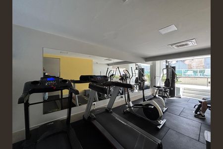 Studio para alugar com 27m², 1 quarto e 1 vaga Studio para alugar com 27m², 1 quarto e 1 vagaAcademia