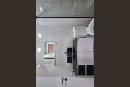Banheiro de apartamento para alugar com 2 quartos, 47m² em Centro, Santo André