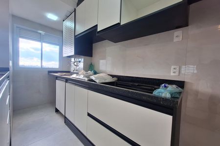 Cozinha de apartamento para alugar com 2 quartos, 47m² em Centro, Santo André