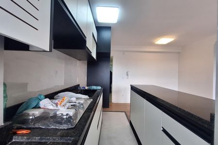 Cozinha de apartamento para alugar com 2 quartos, 47m² em Centro, Santo André