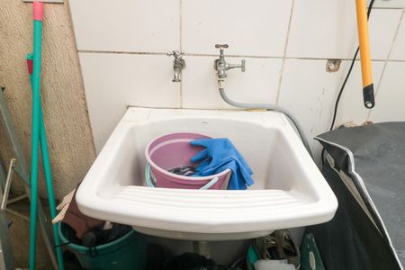 Área de Serviço de apartamento à venda com 2 quartos, 38m² em Parque Capuava, Santo André