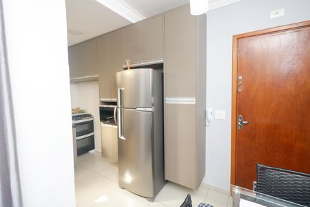 Cozinha de apartamento à venda com 2 quartos, 38m² em Parque Capuava, Santo André