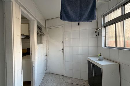 Área de Serviço de apartamento para alugar com 3 quartos, 136m² em Boqueirão, Santos