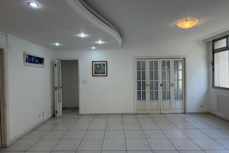 Sala de apartamento para alugar com 3 quartos, 136m² em Boqueirão, Santos