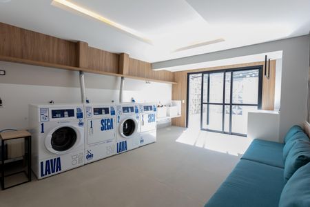 Área Comum - Lavanderia de apartamento para alugar com 2 quartos, 55m² em Taquaral, Campinas
