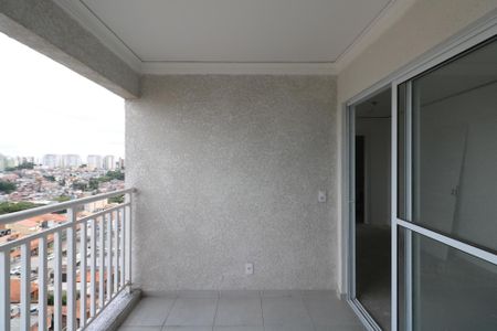 Varanda e Área de Serviço de apartamento à venda com 2 quartos, 44m² em Conceição, Diadema
