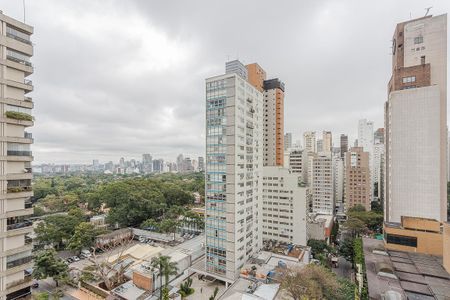 Vista da Suíte de apartamento para alugar com 3 quartos, 180m² em Cerqueira César, São Paulo
