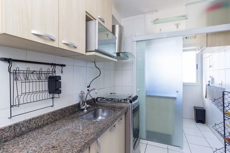 Cozinha de apartamento à venda com 2 quartos, 47m² em Vila Barreto, São Paulo