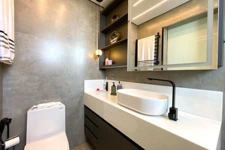 Apartamento à venda com 163m², 3 quartos e 3 vagas Apartamento à venda com 163m², 3 quartos e 3 vagasBanheiro da Suíte 1