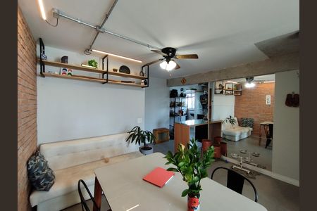 Sala  de apartamento à venda com 2 quartos, 63m² em Vila Gumercindo, São Paulo