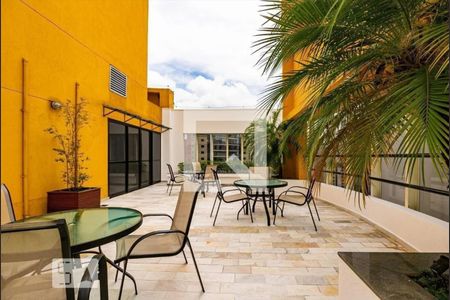 Área comum - Solarium de kitnet/studio para alugar com 1 quarto, 35m² em Vila Uberabinha, São Paulo