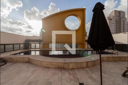 Área comum - Piscina de kitnet/studio para alugar com 1 quarto, 35m² em Vila Uberabinha, São Paulo