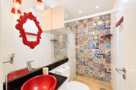 Banheiro de apartamento para alugar com 3 quartos, 70m² em Centro, Gravataí