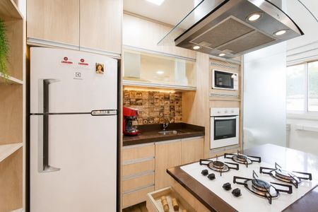Cozinha de apartamento para alugar com 3 quartos, 70m² em Centro, Gravataí