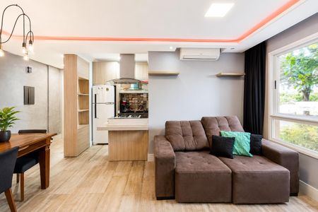 Sala de apartamento para alugar com 3 quartos, 70m² em Centro, Gravataí