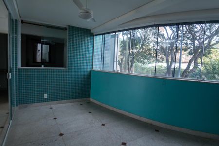 Varanda da Sala de apartamento à venda com 3 quartos, 290m² em São José, Belo Horizonte
