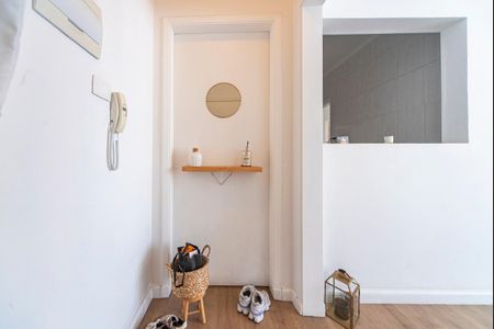 Hall de entrada interno  de apartamento à venda com 2 quartos, 137m² em Centro, Santo André