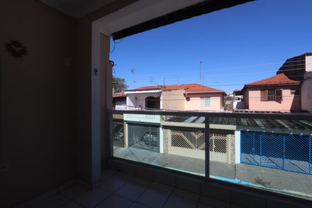 Varanda do Quarto 2 de casa à venda com 3 quartos, 70m² em Conjunto Residencial Sitio Oratorio, São Paulo
