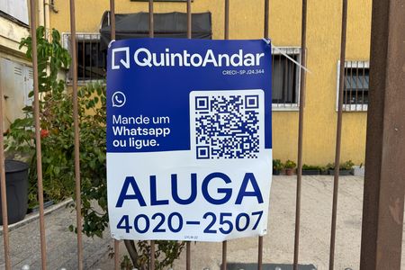 Placa  de apartamento para alugar com 1 quarto, 42m² em Jardim do Mar, São Bernardo do Campo