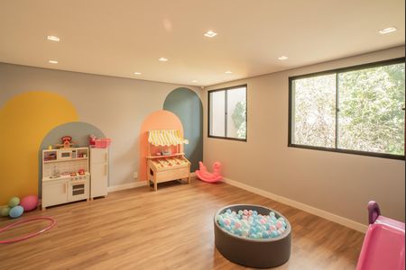 Apartamento para alugar com 34m², 2 quartos e sem vaga Apartamento para alugar com 34m², 2 quartos e sem vagaÁrea comum - Brinquedoteca