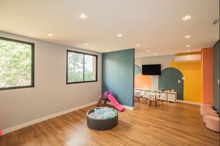 Apartamento para alugar com 34m², 2 quartos e sem vaga Apartamento para alugar com 34m², 2 quartos e sem vagaÁrea comum - Brinquedoteca