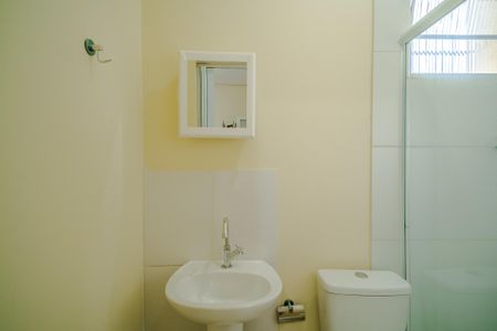 Studio para alugar com 20m², 1 quarto e sem vaga Studio para alugar com 20m², 1 quarto e sem vagaBanheiro