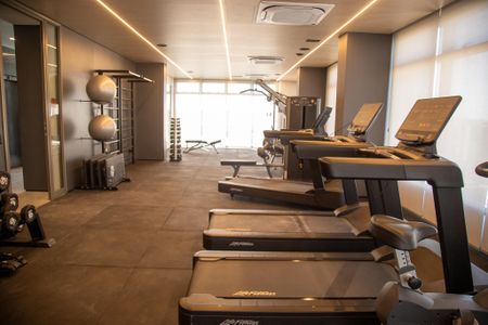 Studio à venda com 27m², 1 quarto e sem vagaAcademia