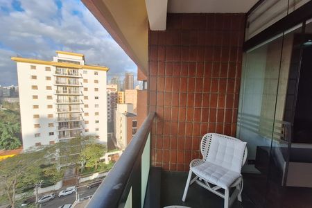 Sacada de apartamento para alugar com 3 quartos, 136m² em Vila Bastos, Santo André