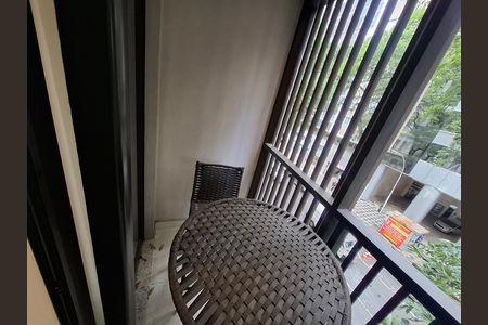 Varanda  de apartamento para alugar com 1 quarto, 33m² em Centro, Rio de Janeiro