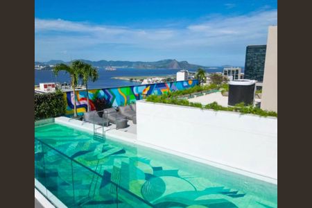 Área comum - Piscina de apartamento para alugar com 1 quarto, 33m² em Centro, Rio de Janeiro