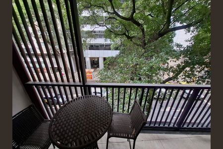 Varanda  de apartamento para alugar com 1 quarto, 33m² em Centro, Rio de Janeiro