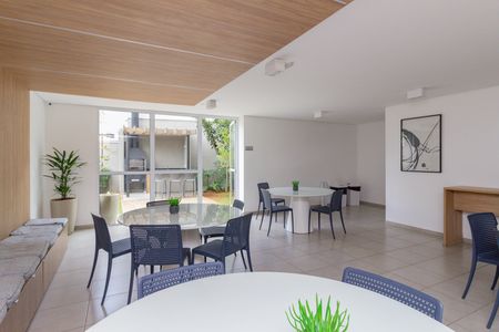Apartamento para alugar com 34m², 2 quartos e sem vaga Apartamento para alugar com 34m², 2 quartos e sem vagaÁrea comum - Salão de festas