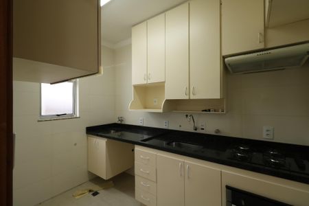 Cozinha e Área de Serviço de apartamento para alugar com 2 quartos, 47m² em Vila Maria Leonor, Diadema
