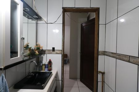 Banheiro de casa para alugar com 1 quarto, 154m² em Santo Antônio, São Caetano do Sul