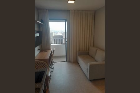 Sala de apartamento à venda com 1 quarto, 28m² em Barra Funda, São Paulo